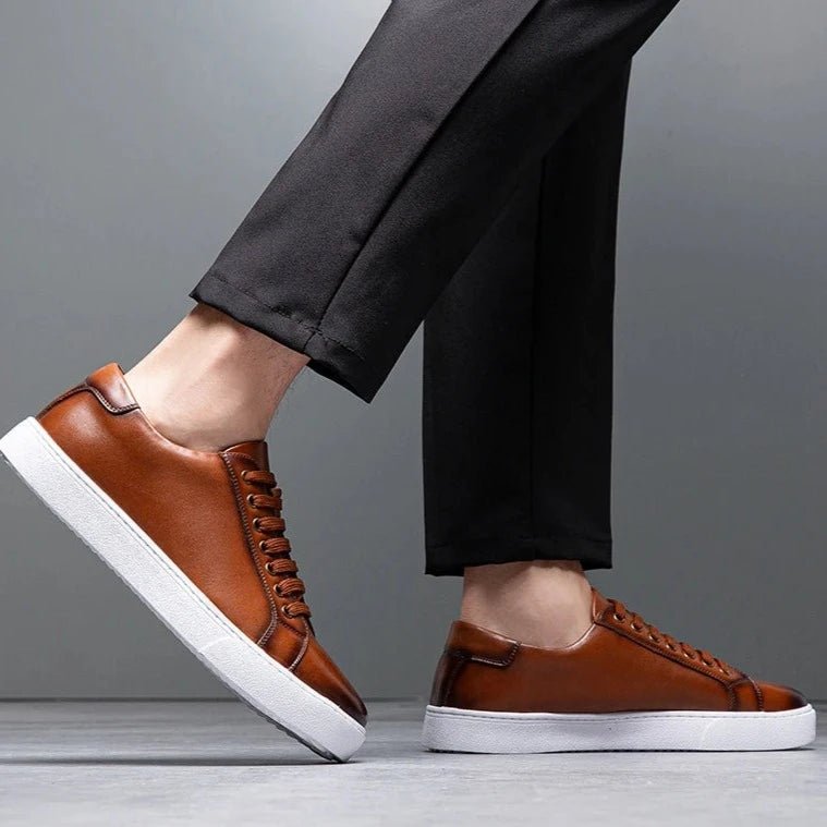 Ronaldo | Zapatillas de Cuero para Hombre