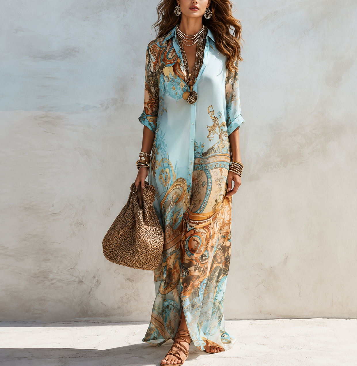 Elegante Vestido Floral