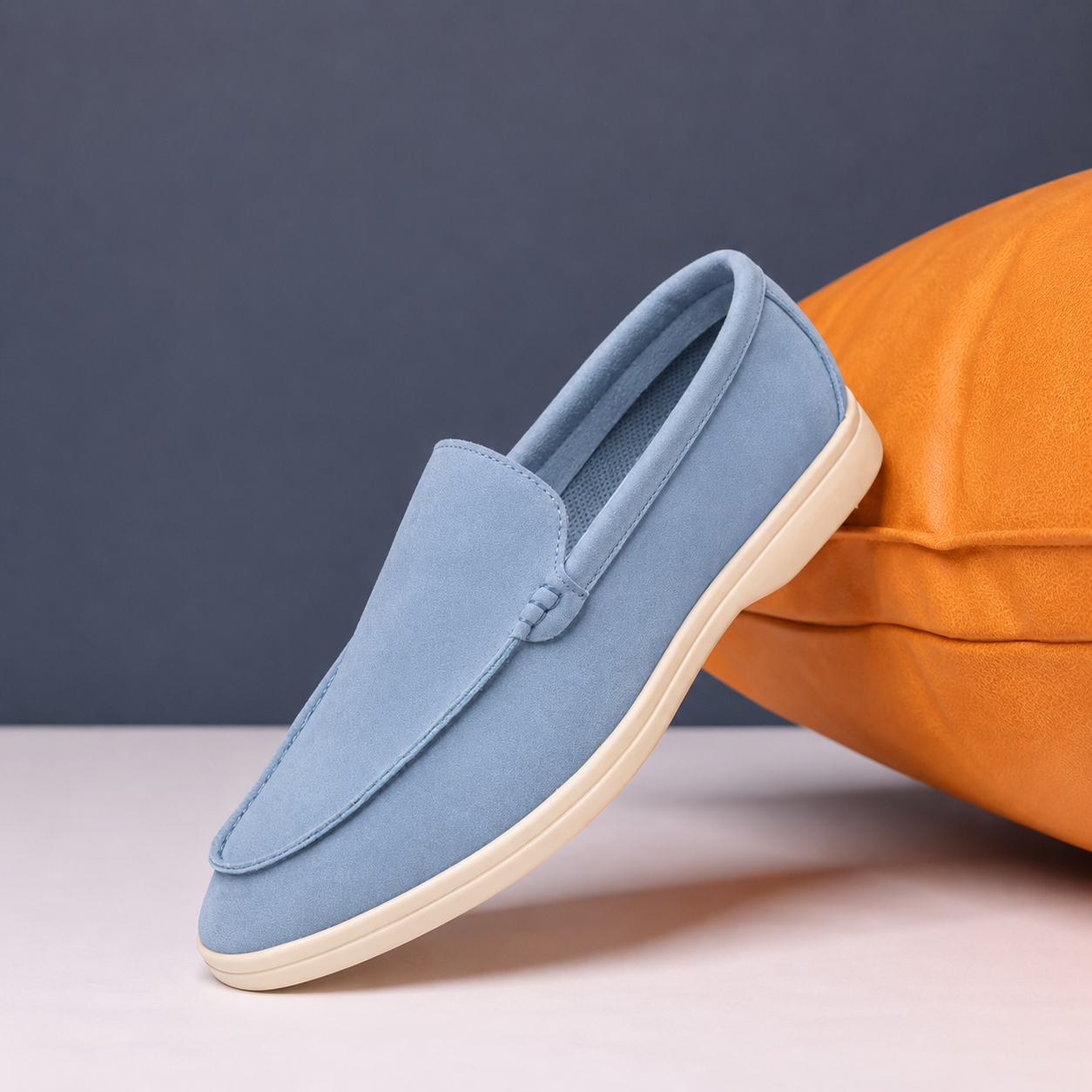 Meguts Elegantes Mocasines de Ante