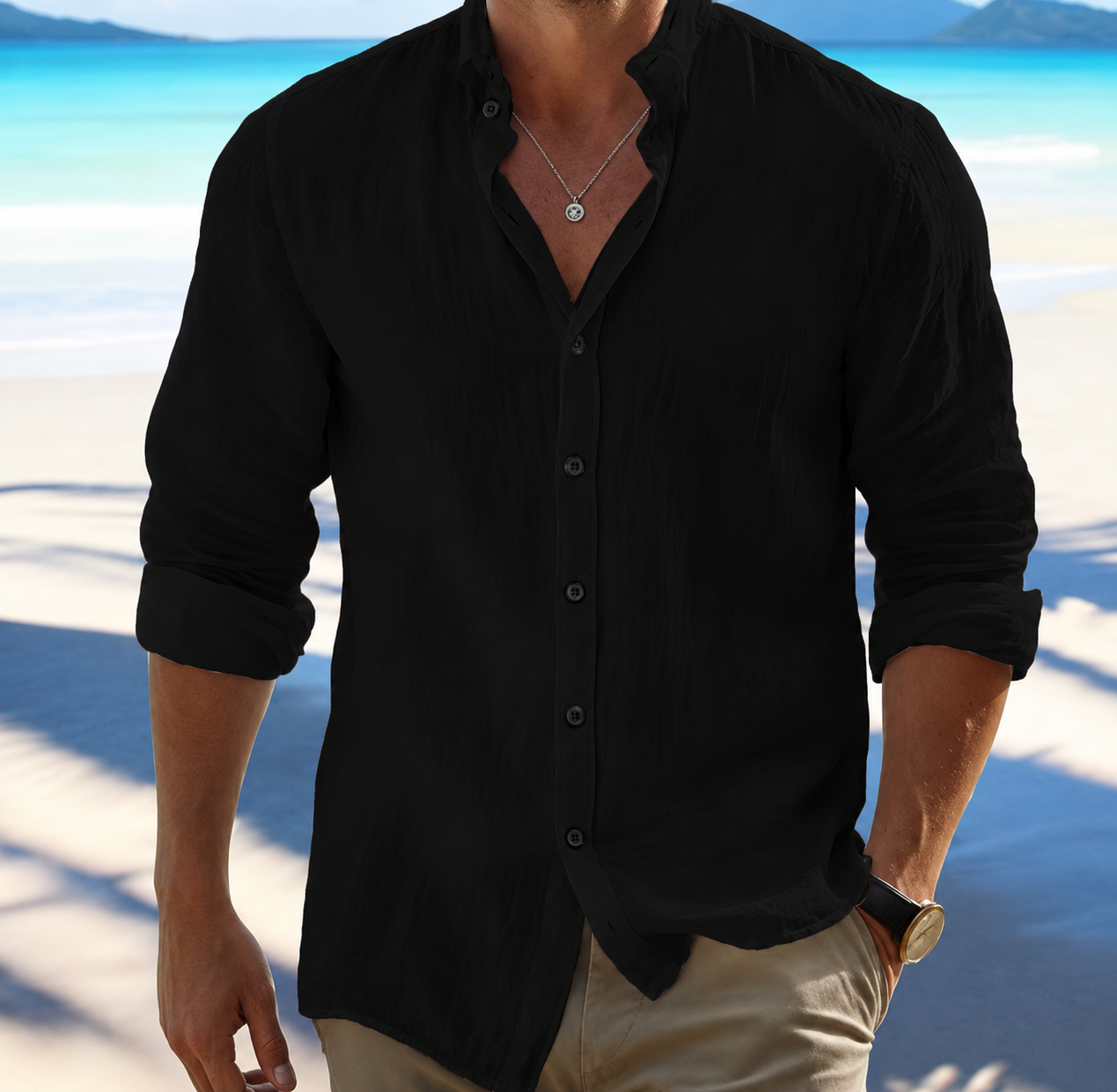 Elegante Camisa Casual Premium