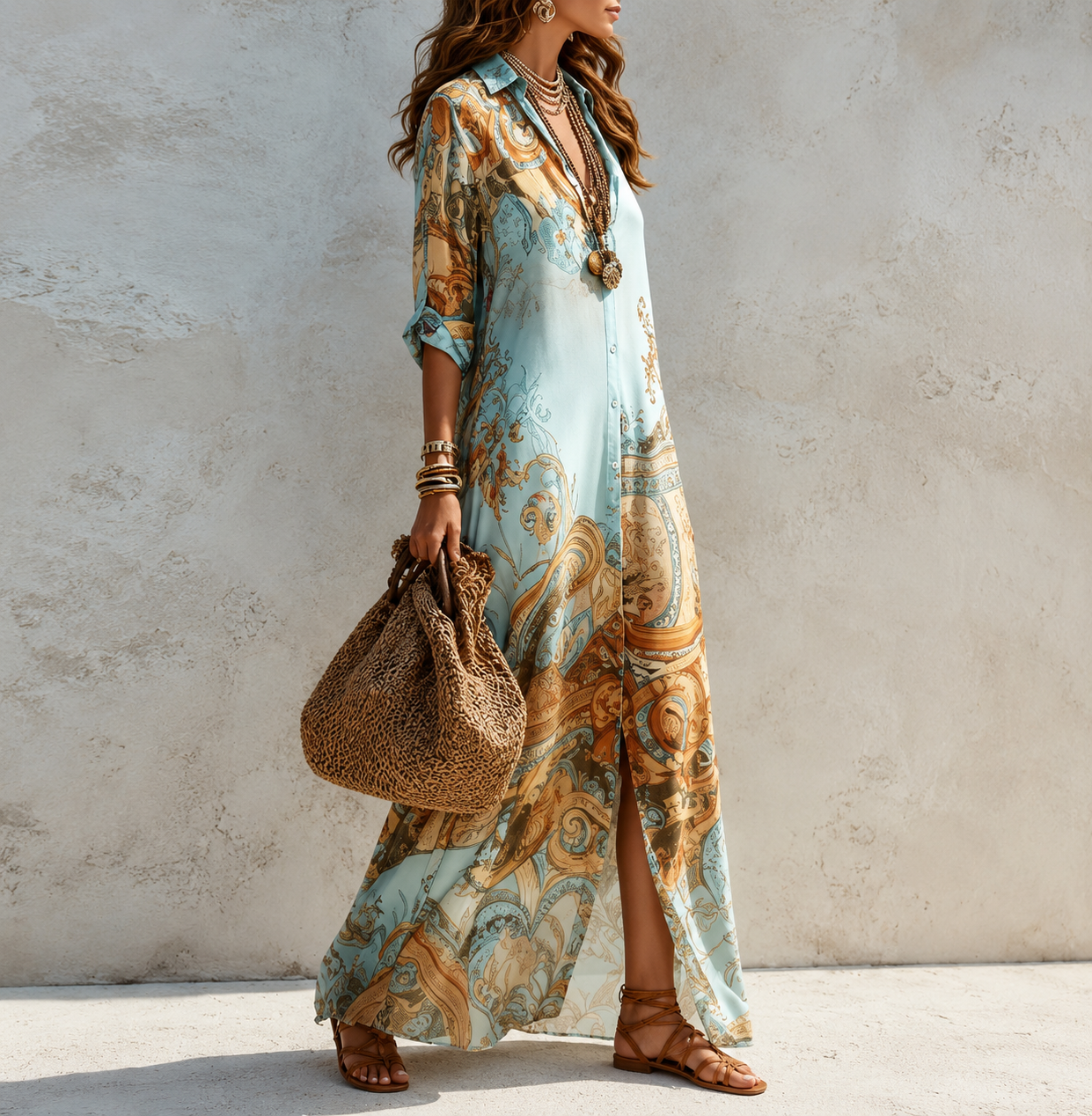 Elegante Vestido Floral